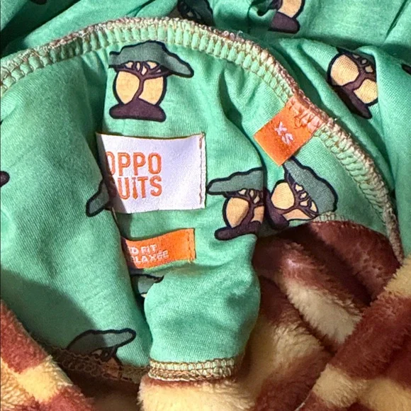 OppoSuits Giraffe adult unisex onesie - Picture 4 of 6